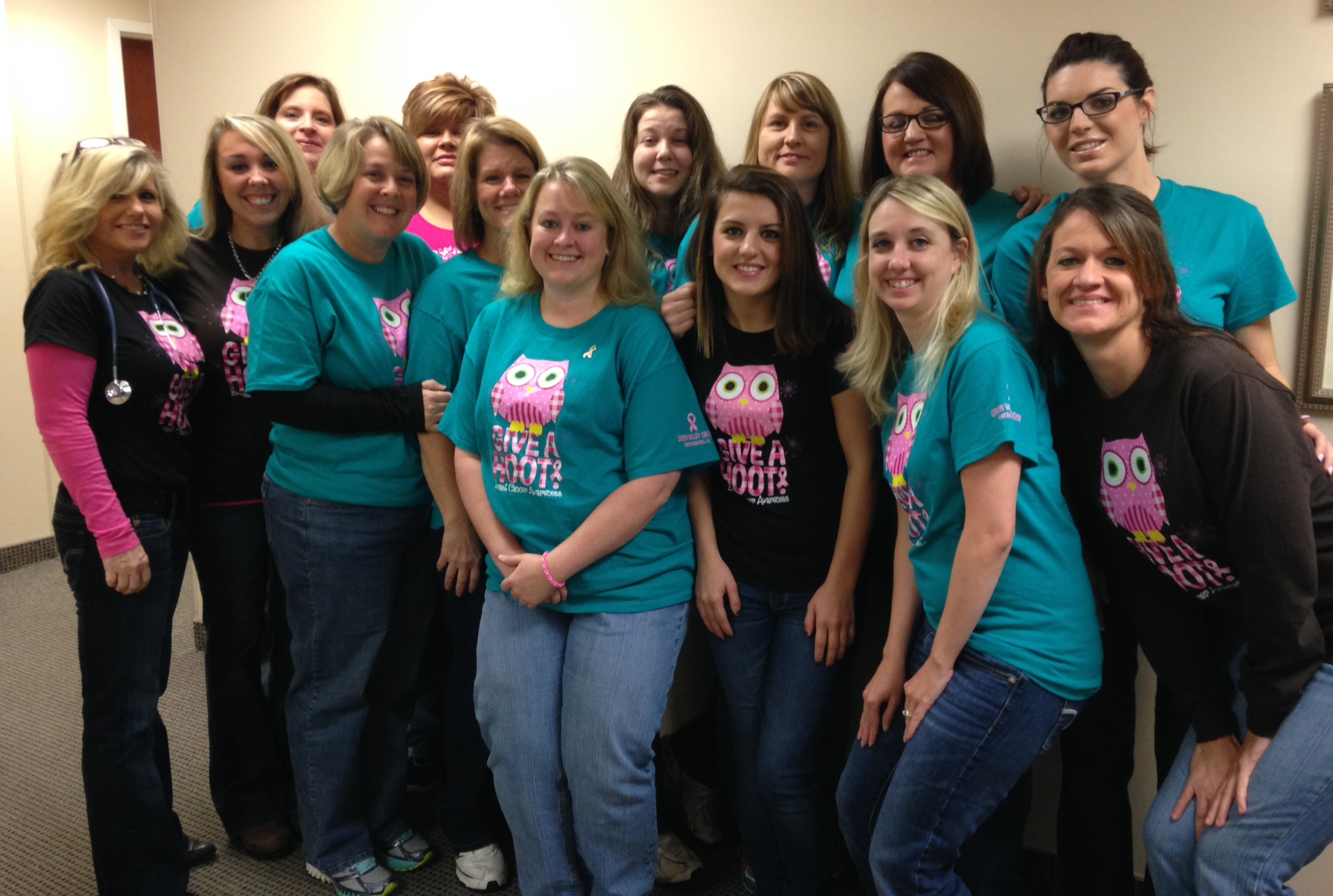 GVOBGYN Supporting Breast Cancer Awareness Month.